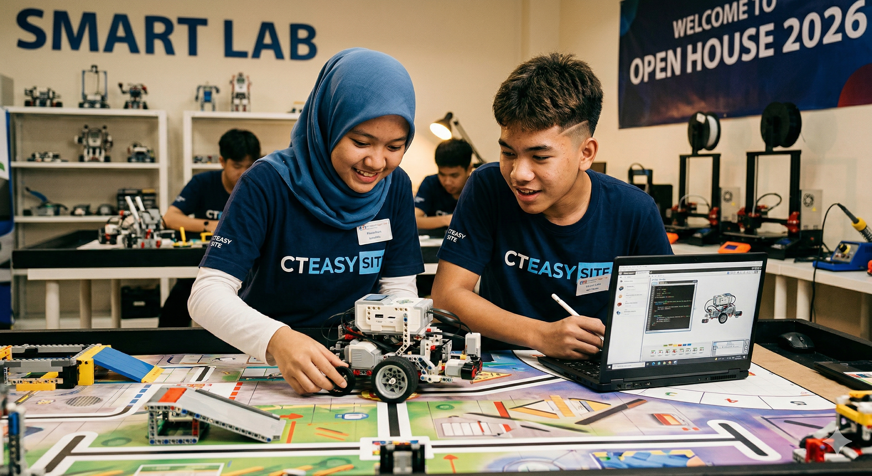 การแข่งขันหุ่นยนต์ STEM (STEM & Robotics)